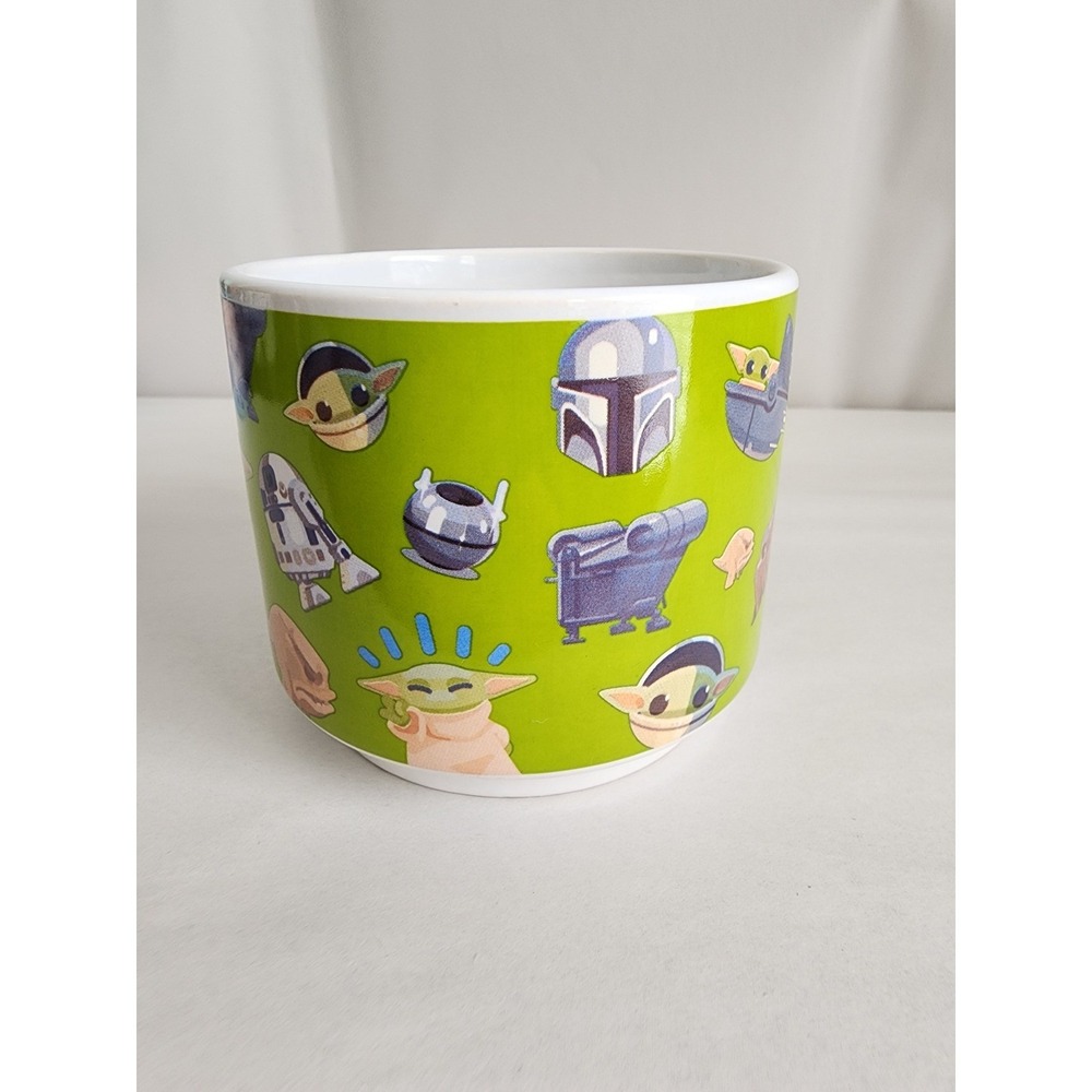 Star Wars Galerie The Mandalorian Grogu R2-D2 Green Ceramic Coffee Mug Cup